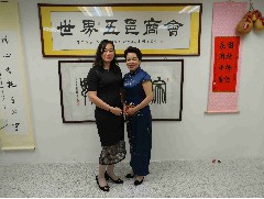 2017-05-06 歡迎英德女企業(yè)家協(xié)會會長到訪世界五邑商會